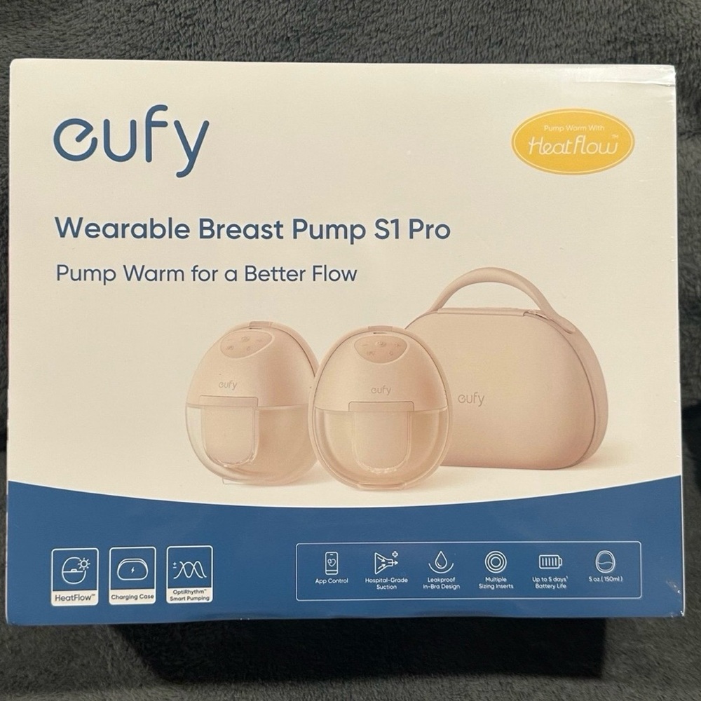 Eufy Wearable Breast Pump S1 Pro - Cream